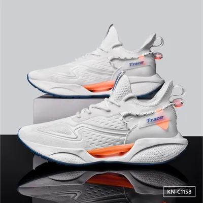 White Sprint Comfort Shoes